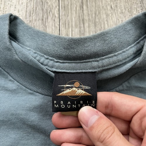 Camiseta De Colección Años 90 Parque Nacional Yosemite Para Hombre Mediana Verde Puntada Única EE. UU. - Imagen 4 de 8