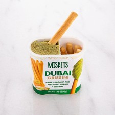 Dubai Cream Spread with Pistachio Breadsticks, Best Snack , 12 Pieces