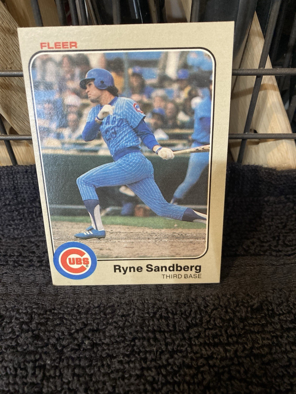 1983 Fleer - Ryne Sandberg #507 (RC) Hall Of Fame