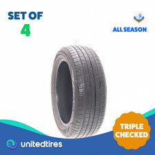 Set Of 4 Used 21555r18 Kumho Solus Ta51 95v - 6.5-8.532 15dtc
