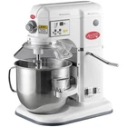 Avantco White 8 Qt. Bowl Lift Countertop Mixer with Guard - 120V