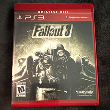 Bethesda Fallout 3 Greatest Hits PS3 Role Playing Manual Included M NTSC-U/C