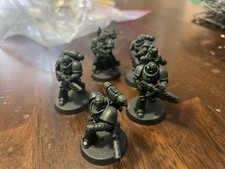 Warhammer 40K Edición Especial Dark Angel’s Infernus Sgt + 4 Infernus Marines. S4