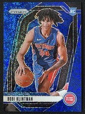 Bobi Klintman 2024-25 Panini Prizm Blue Sparkle Base /144 #266
