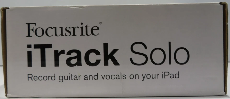 Focusrite ITRACK SOLO LIGHTNING USB Audio Recording Interface For iPad/Mac - Image 4 of 4