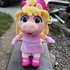 Disney Junior Muppet Babies Miss Piggy 14 inch Plush Stuffed Animal Pal