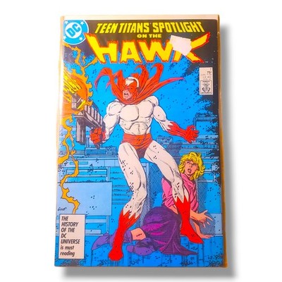 TEEN TITANS SPOTLIGHT ON THE  HAWK, #7, DC, 1987, Bagged/Boarded NM