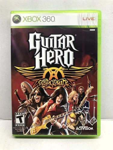 Guitar Hero: Aerosmith (Xbox 360, 2008) Complete Tested Working - Free Ship