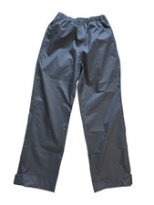 Columbia Pants Boys S Black Trail Size 8 Adventure Rain Shell Omni Tech Outdoor