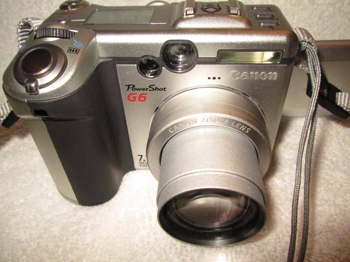 Yahoo!オークション Canon PowerShot G6（正常） と G3（ジャンク