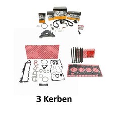 Dichtsatz Zylinderkopf+3 Kerben+Riemen für VW Golf 7 1.6 TDI 576.280 334.300 351