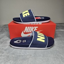 Nike Offcourt Slides Sandals Mens Sz 10 Midnight Navy Blue Slip On BQ4639-407