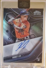 KOREY LEE 2025 Topps Chrome Black Auto Autograph Rookie Card #/150 WHITE SOX RC