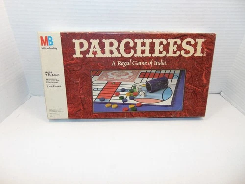 Vintage Milton Bradley PARCHEESI Board Game 4037  Royal Of India