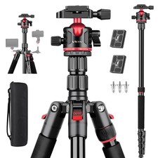 78" Porfessional Tripod for Camera, Victiv Aluminum Camera Tripod Monopod for...