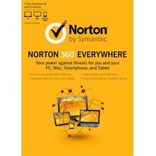 Norton 360 Everywhere 21224705 Security for up to 5 Devices
