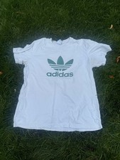 Vintage 90s Adidas Trefoil Single Stitch T Shirt - USA Made - WOW Y2K L