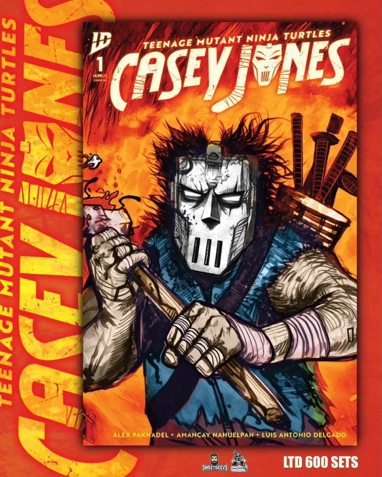 TMNT Casey Jones #1 COV A Camron Johnson LTD 600