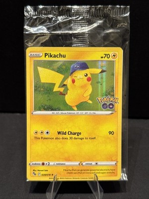 Pikachu -Pokemon Go 028/073 Miscellaneous Cards & Products Holo (Sealed)