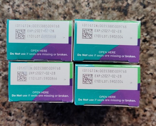 OneTouch Verio Blood Test Strips Glucose 200 Brand New Sealed - Picture 2 of 3