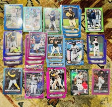2026 Bowman!!! 30 Numbered Colored Refractors...
