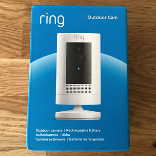 Ring Outdoor Cam in Weiß