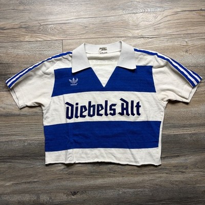 Vintage Adidas Diebels Alt Duisburg Soccer Jersey Medium