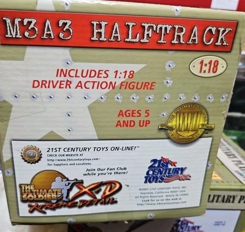 21st Century Ultimate Soldier M3A3 Halftrack X-D 1:18 - Picture 7 of 8