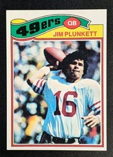 1977 Topps #331 JIM PLUNKETT -- QB Oakland Raiders -- NM-MT