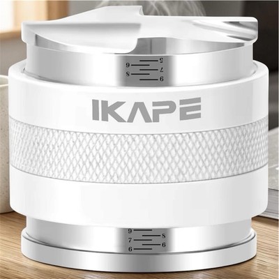 IKAPE 58mm Espresso Distributor Tamper Adjustable Depth Fits Rancilio Gaggia