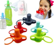 Universal Silicone Sippy Cap for Toddlers Spill-Proof Bottle Top 5-Pack