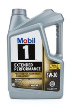 Mobil 1 Motor Oil - Extended Performance - 5W20 - Synthetic - 5 qt - Each 51.26 per gallon