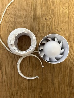 Rohrventilator 104M³ 100mm Kanallüfter Axialventilator