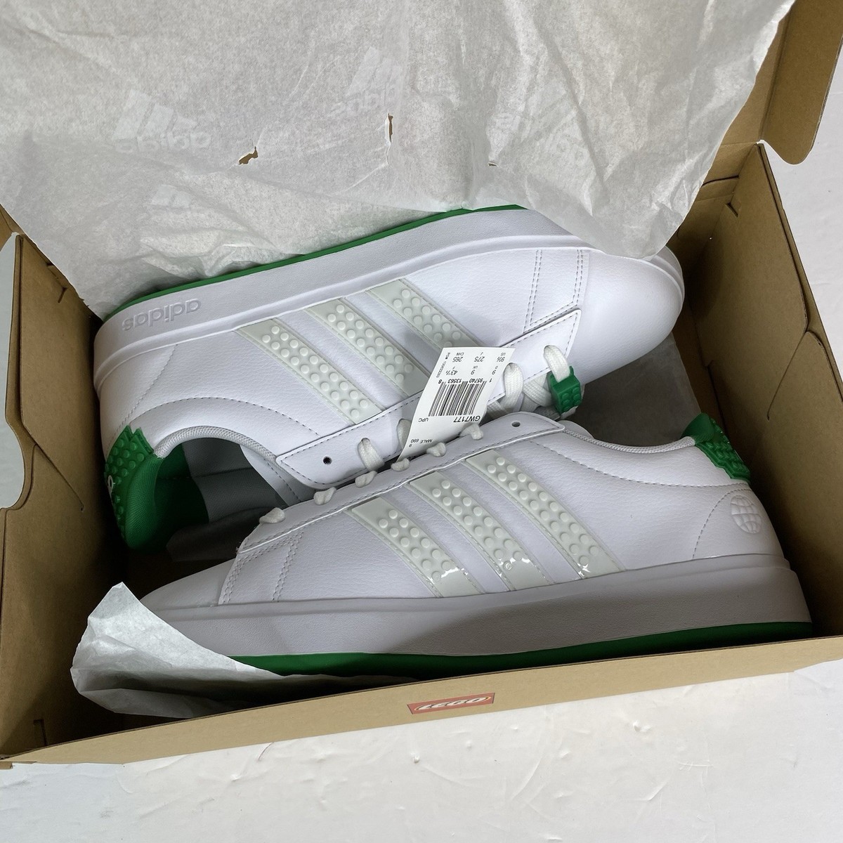 Adidas Lego Grand Court 2.0 Trainers Sneakers US9.5 Tennis 