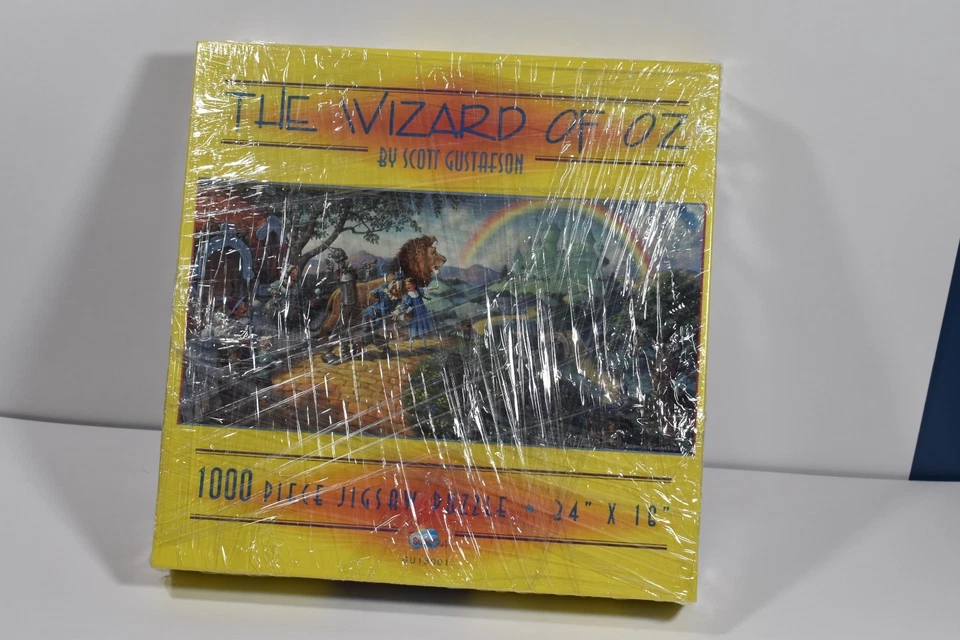 Rompecabezas El Mago de Oz Edición Panorámica por Scott Gustafson - 1000 Piezas Completo Foto 4 de 4