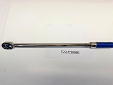 SNAP-ON NEW 1/2 DRIVE CLICK TYPE POWR BLUE TORQUE WRENCH QE3R250MB!
