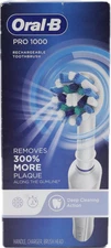 Oral-B Pro 1000 CrossAction Battery Powered Toothbrush - Brand New! -