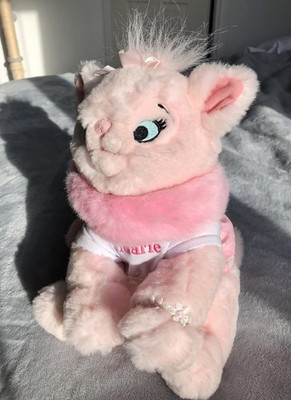 Aristocats rosa Marie Kitty Katze Disney angezogene Diva weich kuschelig Teddy Plüschtier