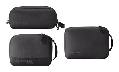 eagle creek Pack-It Overnight Set Packsack Kulturbeutel Black schwarz Neu