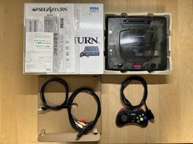 Sega Saturn Skeleton HST-0021 Transparent Console Complete Excellent JAPAN