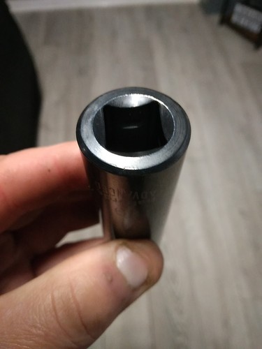 (436) 19mm HALFORDS ADVANCED 1/2 Drive Impact 6 Point Deep Socket - Picture 4 of 4