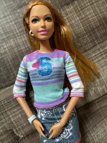 2013 Barbie Life in The Dream House Stylin Friends Barbie Summer Doll Rare