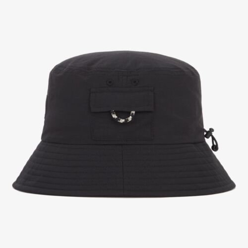 NEW THE NORTH FACE LOW BRIM POCKET HAT BUCKET HAT BLACK NE3HR03 SIZE M - L - Picture 2 of 5