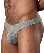 MALE POWER SOFT RIBBED & READY THONG MENS UNDERWEAR