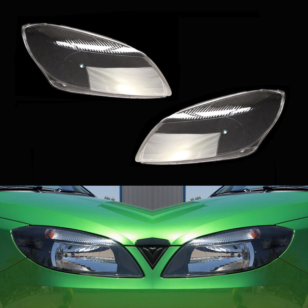 Headlight Lens Headlamp Shell Cover Cap for Skoda Fabia 2012 2013 2014 Pair