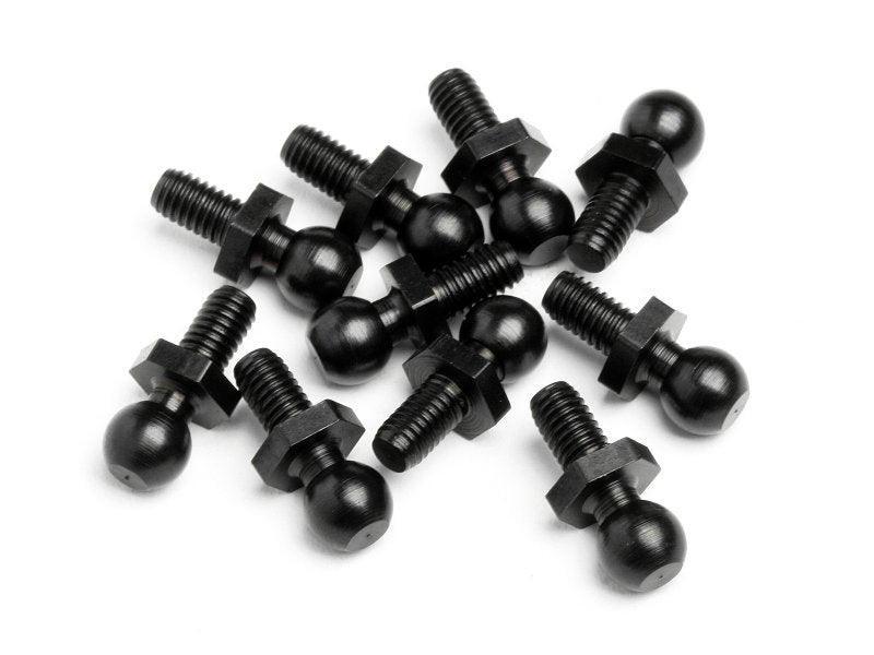 BLACK HPI 86896 Ball Stud 4.8x12mm (10pcs) Firestorm E-Firestorm