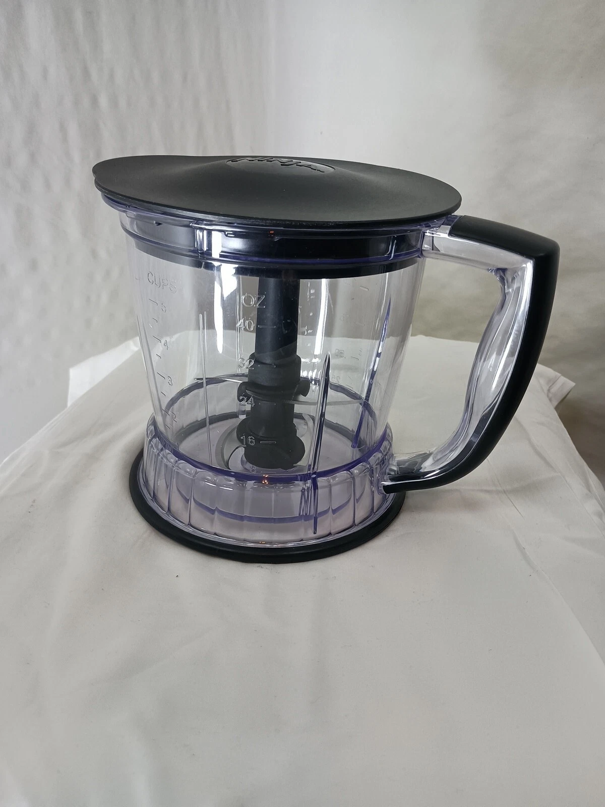 Nutri Ninja Pro Blender BL491 40 oz. Blend and Prep Bowl Pitcher W/ Lid & Blade