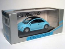 Minichamps 430054000 VOLKSWAGEN NEW BEETLE CONCEPT CAR 1994 BLUE 1/43