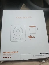 Megawise High Precision Coffee Scale with Timer, Dual Power Supply