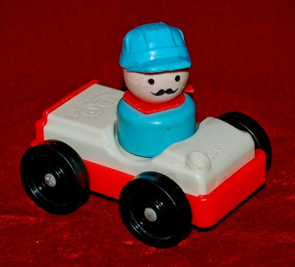 老式玩具 Fisher Price Little People 麦当劳 101 达尔马提亚 2 件套 #176 — 第 2/4 张图片